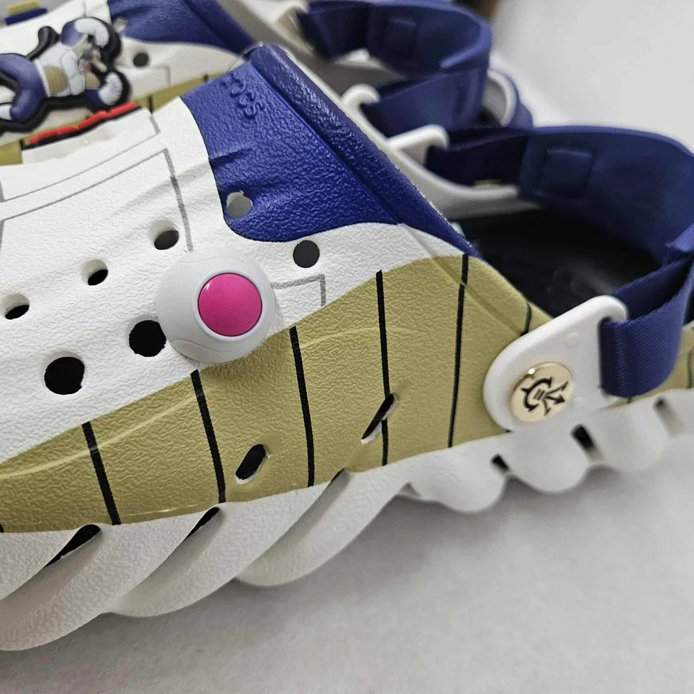 Crocs Vegeta Echo Clog Dragon Ball Z Anime Graphic‎ Shoes Big Kids J6